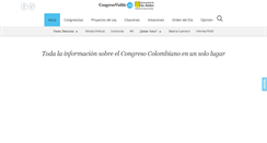 Desktop Screenshot of congresovisible.org