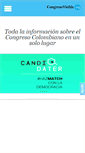 Mobile Screenshot of congresovisible.org